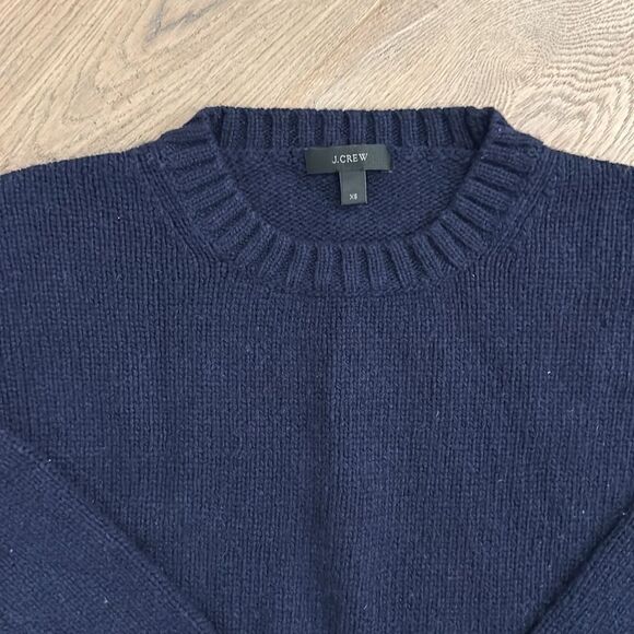 J. Crew Navy Blue Sweater (XS) - Picture 2 of 4